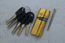 Циліндр Шерлок (Sherlok) 30/50 лазер ключ, ключ-ключ, золото