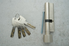 Циліндр ABUS X12R 65/35Т ключ-вороток (5 ключів, нікель)