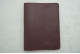 Обкладинка на паспорт бордова шкіра