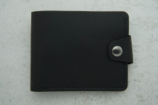 Гаманець Класік чорний шкіра