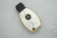 Чохол Mercedes білий поліуретан