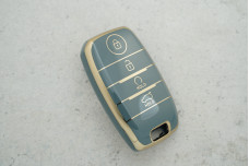 Чохол KIA темно-блакитний поліуретан