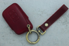 Чохол Lexus червоний шкіра