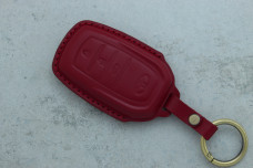 Чохол Toyota червоний шкіра