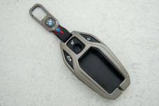 Чохол BMW чорний метал + силікон