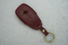 Чохол Mercedes-Benz червоний шкіра