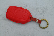 Чохол Toyota червона шкіра