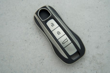 Чохол Porsche чорний срібло поліуретан