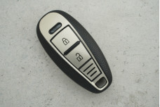 Чохол Suzuki чорний срібло поліуретан