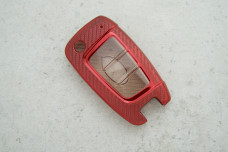 Чохол Hyundai карбон червоний поліуретан