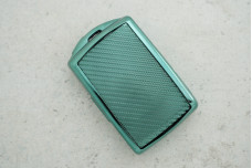 Чохол Volvo карбон зелений поліуретан