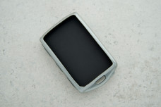 Чохол Volvo матовий чорний сріблий поліуретан