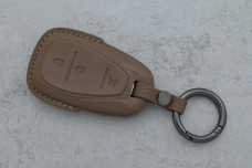 Чохол Chevrolet коричнева шкіра