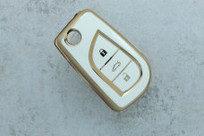 Чохол Toyota білий поліуретан