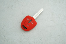 Чохол Mitsubishi червоний силікон