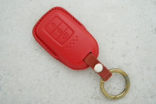 Чохол Honda червона шкіра 