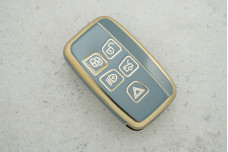 Чохол Land Rover сірий поліуретан