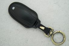 Чохол Tesla Model S чорний шкіра