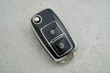  Чохол VW чорний срібло поліуретан