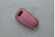 Чохол Audi / Chery рожевий карбон поліуретан