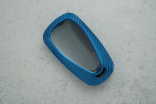 Чохол Chevrolet карбон синій поліуретан