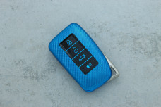 Чохол Lexus синій карбон поліуретан