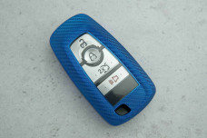 Чохол Ford синій карбон поліуретан