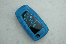 Чохол Ford синій карбон поліуретан