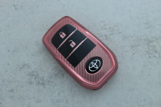 Чохол Toyota рожевий поліуретан