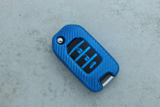 Чохол Honda синій карбон поліуретан