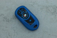 Чохол Buick синій карбон поліуретан