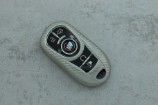 Чохол Buick срібний карбон поліуретан