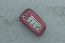 Чохол Nissan рожевий поліуретан