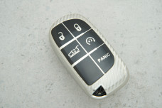 Чохол JEEP Chrysler Dodge карбон сріблий поліуретан