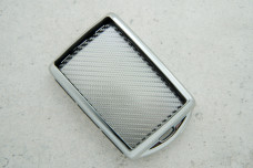 Чохол Volvo карбон срібло поліуретан