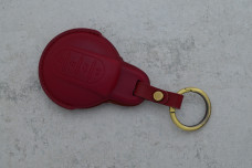 Чохол Mini Cooper червоний шкіра