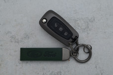 Чохол Ford сірий зелений метал шкіра 