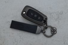 Чохол Ford чорний метал шкіра