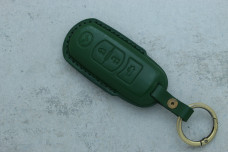 Чохол Mazda зелений шкіра