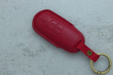 Чохол Mazda червоний шкіра