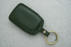 Чохол Mazda зелений шкіра