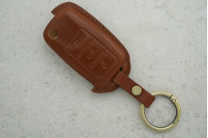 Чохол VW коричневий шкіра