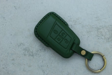 Чохол VW зелений шкіра