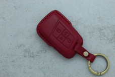 Чохол VW червоний шкіра