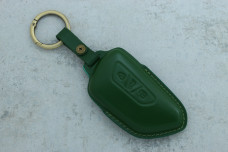 Чохол VW зелений шкіра