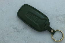 Чохол VW зелений шкіра