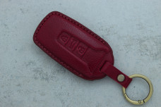 Чохол VW червоний шкіра