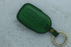 Чохол Honda зелений шкіра