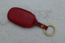 Чохол Jeep червоний шкіра