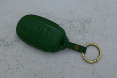 Чохол Jeep зелений шкіра